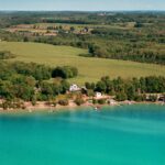 Torch Lake Bed and Breakfast on water direct access view shown
